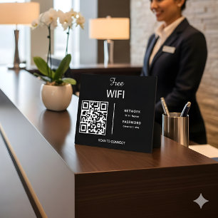 WiFi Network QR-code Scannen naar verbinding met m Fotoplaat