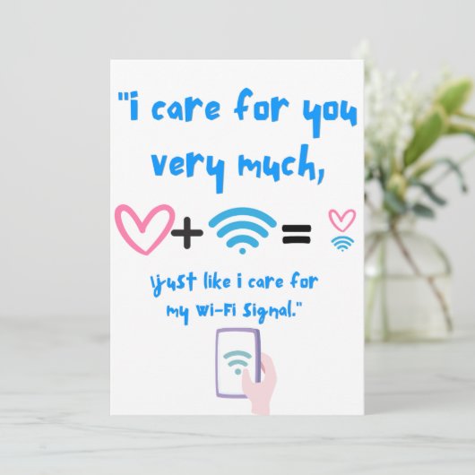 WIFI OFFERTE KAART (Staand voorkant)