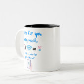 WIFI OFFERTE TWEEKLEURIGE KOFFIEMOK (Voorkant links)