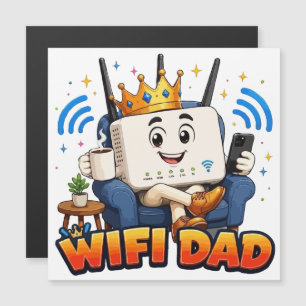 WIFI PAPA Grappig Router Personage