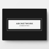 Wifi Password Sign Black Fotoplaat (voorkant)