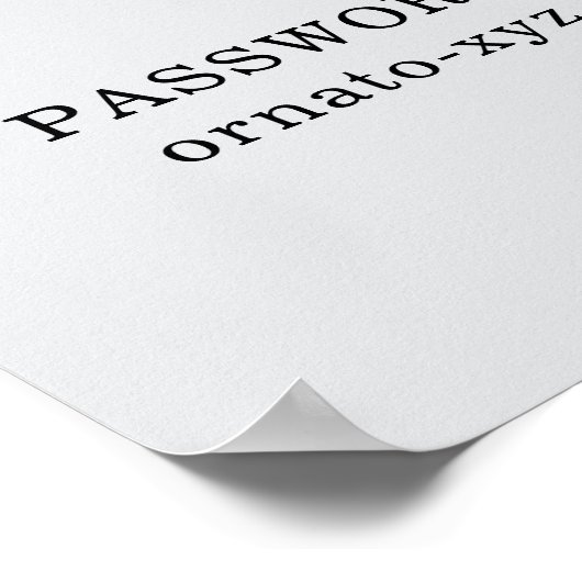 WiFi QR Code Poster Grijs – Scan voor toegang (Hoek)