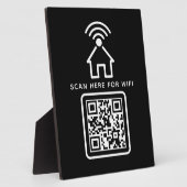 WiFi QR Code Scan om zelfklevende verbinding te ma Fotoplaat (Zijkant)