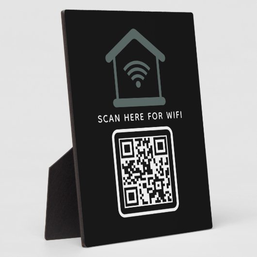 WiFi QR Code Scan om zelfklevende verbinding te ma Fotoplaat (Zijkant)