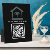 WiFi QR Code Scan om zelfklevende verbinding te ma Fotoplaat (Zijkant)