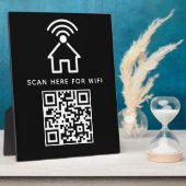 WiFi QR Code Scan om zelfklevende verbinding te ma Fotoplaat (Zijkant)