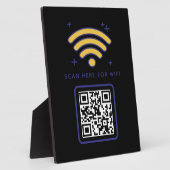 WiFi QR Code Scan om zelfklevende verbinding te ma Fotoplaat (Zijkant)