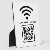 WiFi QR Code Scan om zelfklevende verbinding te ma Fotoplaat (Zijkant)