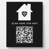 WiFi QR Code Scan om zelfklevende verbinding te ma Fotoplaat (Voorkant)