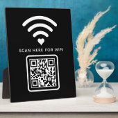 WiFi QR Code Scan om zelfklevende verbinding te ma Fotoplaat (Zijkant)