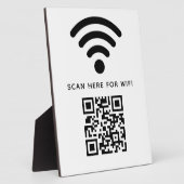 WiFi QR Code Scan om zelfklevende verbinding te ma Fotoplaat (Zijkant)