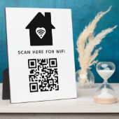 WiFi QR Code Scan om zelfklevende verbinding te ma Fotoplaat (Zijkant)