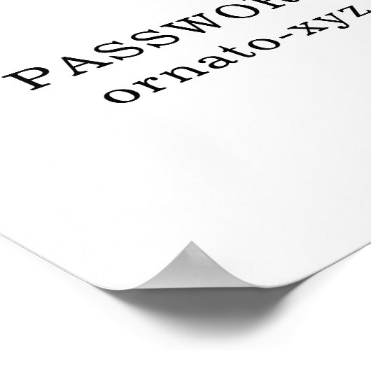 WiFi QR Code Wit Poster – Scan voor toegang (Hoek)