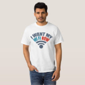 WiFi-shirten en -jassen T-shirt (Voorkant volledig)