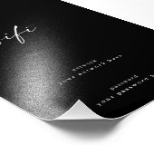 Wifi Sign. for Guest Room 4x6 Framable Foto Afdruk (Hoek)