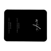 Wifi Sign. for Guest Room 4x6 Framable Magneet (Horizontaal)