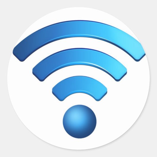 Wifi Sticker (Voorkant)