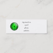 WiFi-symbool Mini Visitekaartje (Achterkant)