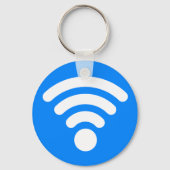 Wifi-symbool Sleutelhanger (Voorkant)