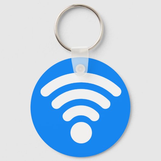 Wifi-symbool Sleutelhanger (Voorkant)