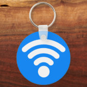 Wifi-symbool Sleutelhanger (Voorkant)