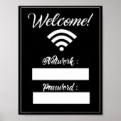 WiFi-teken Poster (Voorkant)