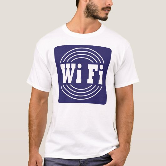 wifi-teken t-shirt (Voorkant)