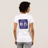 wifi-teken t-shirt (Achterkant volledig)