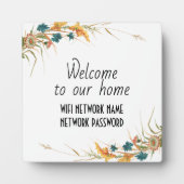 WiFi-wachtwoord Fotoplaat (Voorkant)