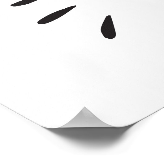 WiFi-wachtwoord Poster (Hoek)