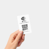 WiFi-wachtwoord | QR-codescan om verbinding te mak Badge (Handheld)