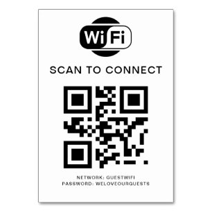 WiFi-wachtwoord QR-codescan om verbinding te mak Kaart