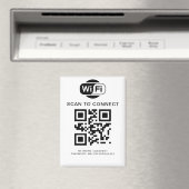 WiFi-wachtwoord | QR-codescan om verbinding te mak Magneet (Insitu (Vaatwasser))