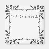 WiFi-wachtwoordmagneet Magneet (Voorkant)