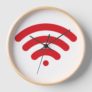 WiFi wandklok