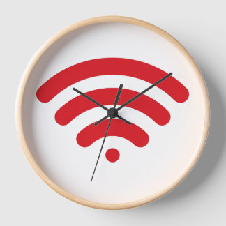 WiFi wandklok