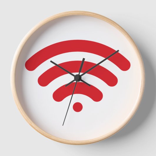 WiFi wandklok (Voorkant)