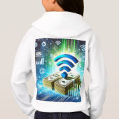 WiFi, Werk, Rijkdom – Online Geld Verdienen met Ju (Achterkant)