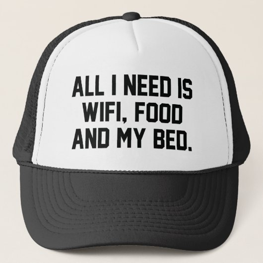 WifiFoodBed1A Trucker Pet (Voorkant)