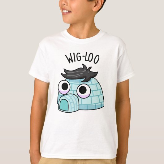 Wig-loo Grappige Iglo Grap T-shirt (Voorkant)