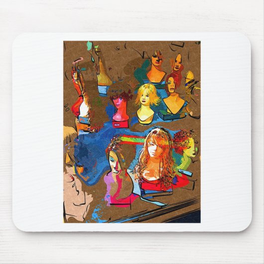 Wig Shop Muismat (Voorkant)