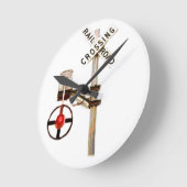 Wig Wag Signal Ronde Klok (Hoek)