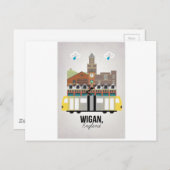 Wigan Briefkaart (Voorkant / Achterkant)