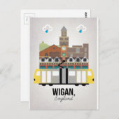 Wigan Briefkaart (Voorkant / Achterkant)
