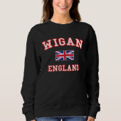 WIGAN British Flag Badge Trui (Voorkant)