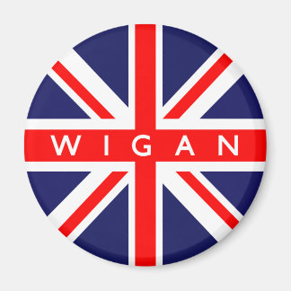 Wigan Britse vlag Magneet
