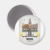 Wigan Magneet (Voorkant / Achterkant)