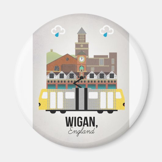 Wigan Magneet (Voorkant)