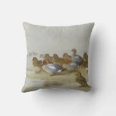 Wigeon en Blauwgroen door de waterkant, Art Kussen (Achterkant)