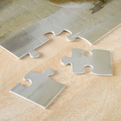 Wigeon en Blauwgroen door de waterkant, Art Legpuzzel (Zijkant)